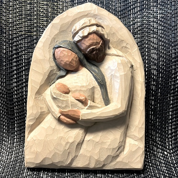 Willow Tree A child is born Plaque 4x6” - Picture 1 of 3